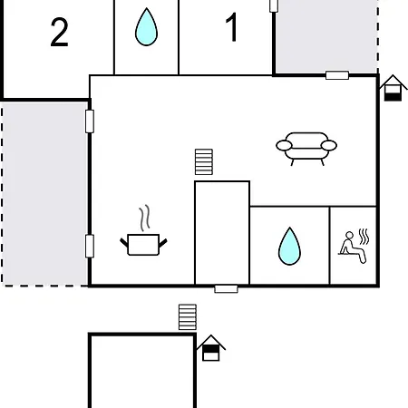 2 Bedroom Front In Lembruch-duemmer Lembruch